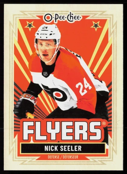 2025 2025-26 O-Pee-Chee Nick Seeler Hockey card — Front