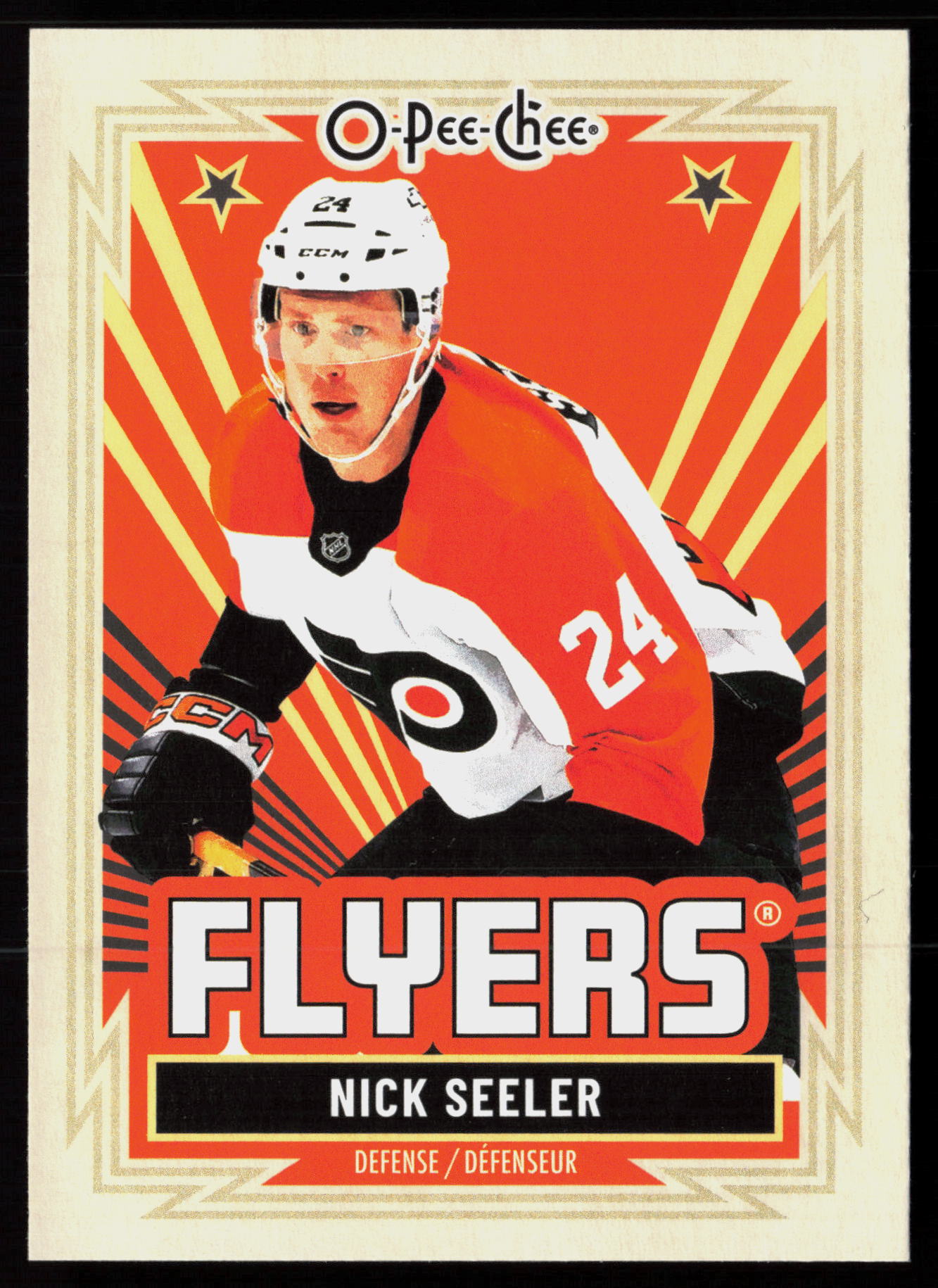 2025 2025-26 O-Pee-Chee Nick Seeler Hockey card front — Card Source Canada