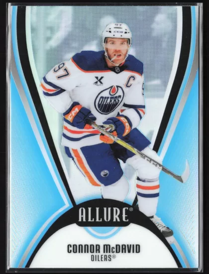 2025 2025-26 Upper Deck Allure Connor McDavid Hockey card — Front