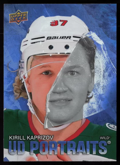 2025 2025-26 Upper Deck Kirill Kaprizov Hockey card — Front