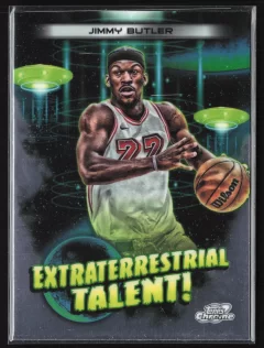 2023 2023-24 Topps Chrome Cosmic Jimmy Butler Basketball card front — Card Source Canada