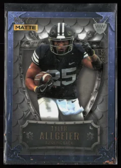 2022 2022 Wild Card Matte Tyler Allgeier Football card front — Card Source Canada