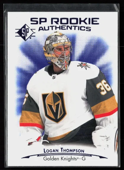 2021 2021-22 SP Logan Thompson Hockey card — Front