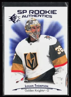 2021 2021-22 SP Logan Thompson Hockey card front — Card Source Canada