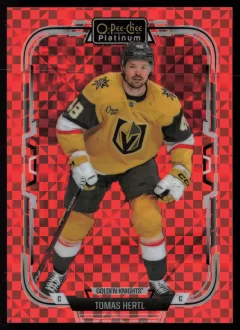2025 2025-26 O-Pee-Chee Platinum Tomas Hertl Hockey card front — Card Source Canada