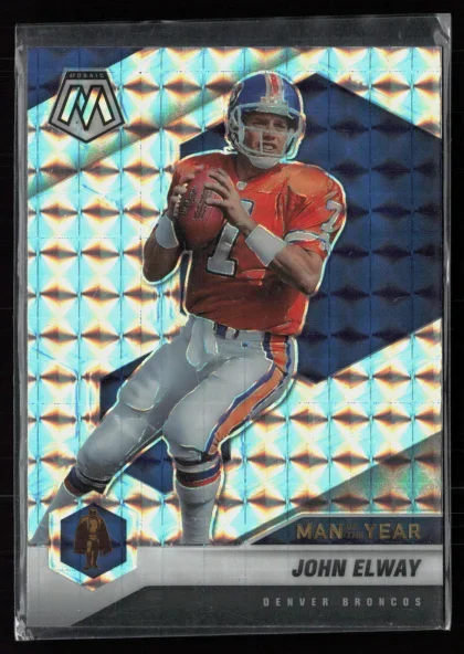 2021 2021 Panini Mosaic John Elway Football card — Front