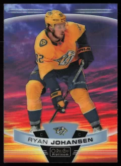 2019 2019-20 O-Pee-Chee Platinum Ryan Johansen Hockey card front — Card Source Canada