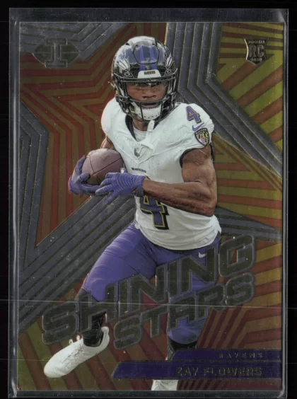 2023 2023 Panini Illusions Zay Flowers Football card — Front