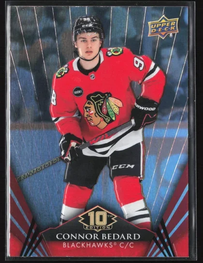 2024 2024-25 Upper Deck Tim Hortons Connor Bedard Hockey card — Front