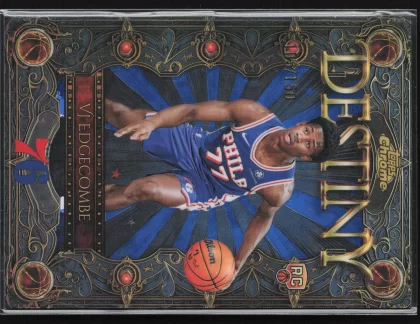 2025 2025-26 Topps Chrome VJ Edgecombe Basketball card — Front