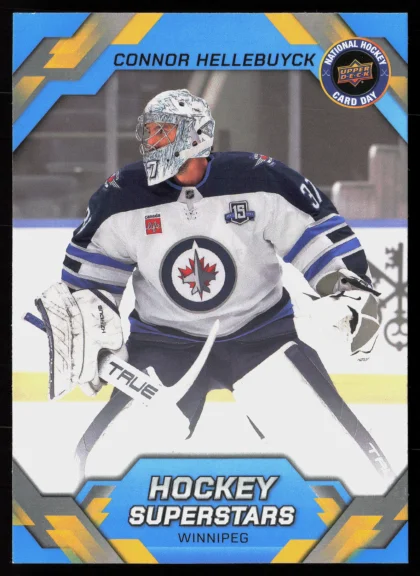 2026 2026 Upper Deck National Hockey Card Day Connor Hellebuyck Hockey card — Front