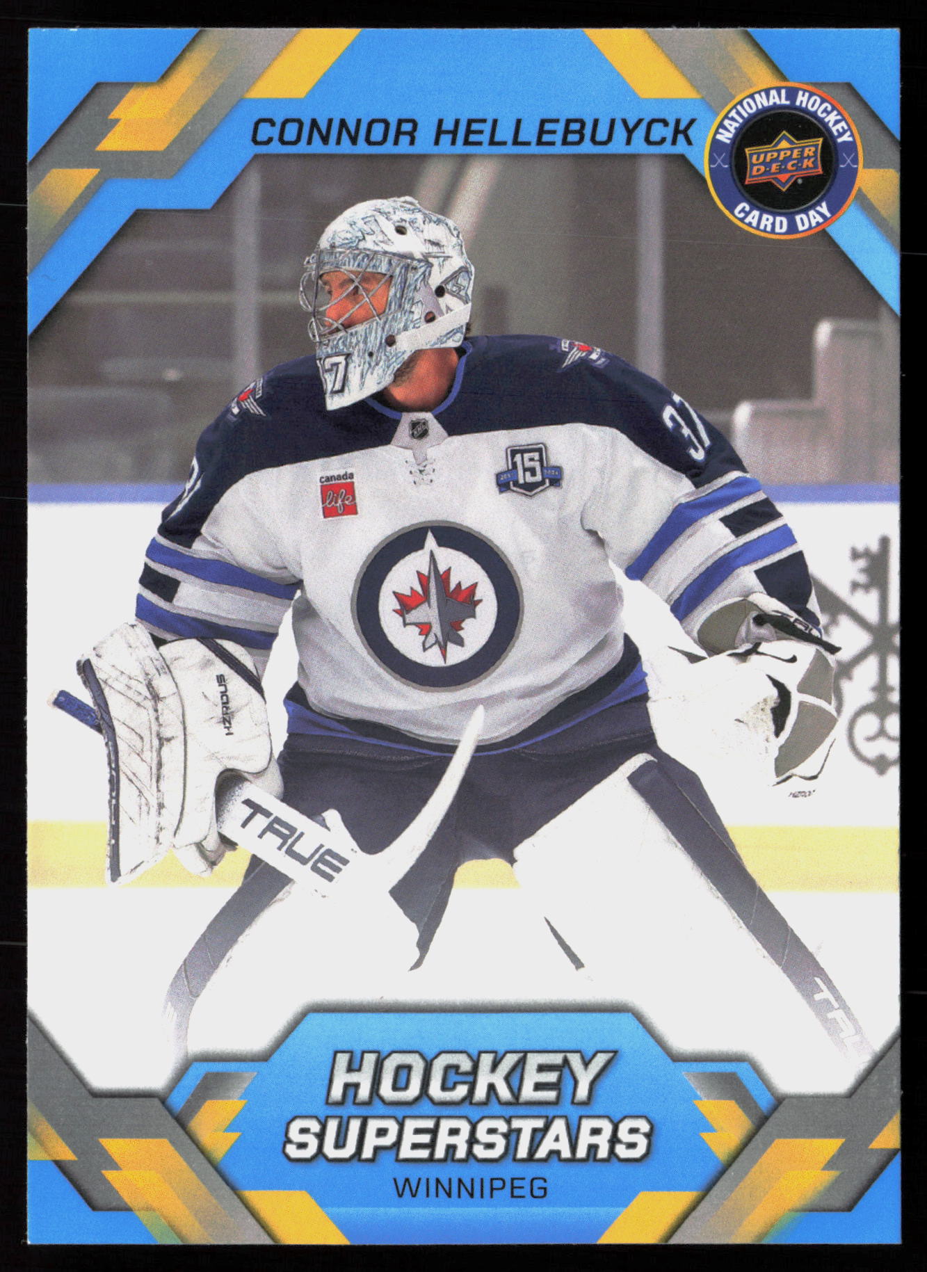 2026 2026 Upper Deck National Hockey Card Day Connor Hellebuyck Hockey card front — Card Source Canada