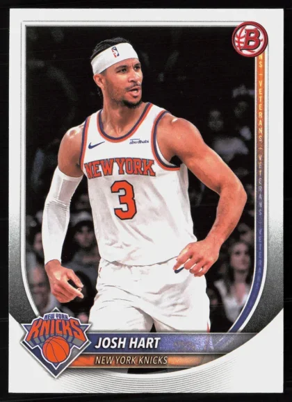 2025 2025-26 Bowman Josh Hart Basketball card — Front