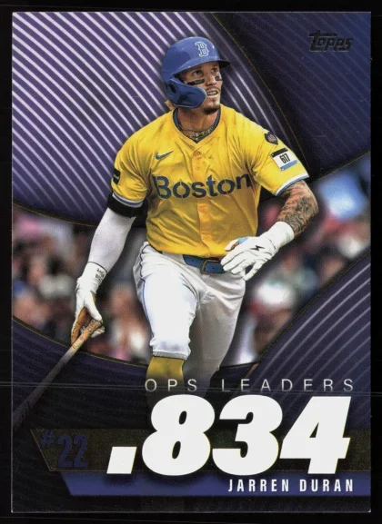 2025 2025 Topps Jarren Duran Baseball card — Front