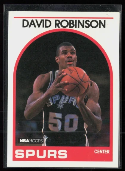 1989 1989-90 Hoops David Robinson Basketball card — Front