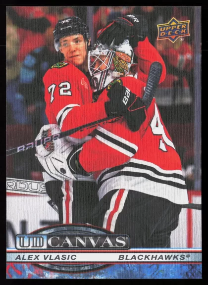 2025 2025-26 Upper Deck Alex Vlasic Hockey card — Front