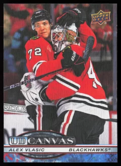 2025 2025-26 Upper Deck Alex Vlasic Hockey card front — Card Source Canada