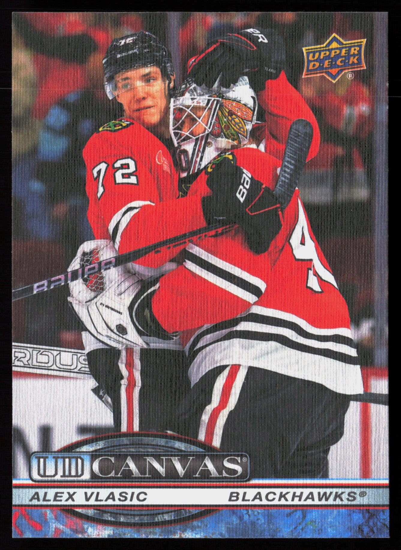 2025 2025-26 Upper Deck Alex Vlasic Hockey card front — Card Source Canada