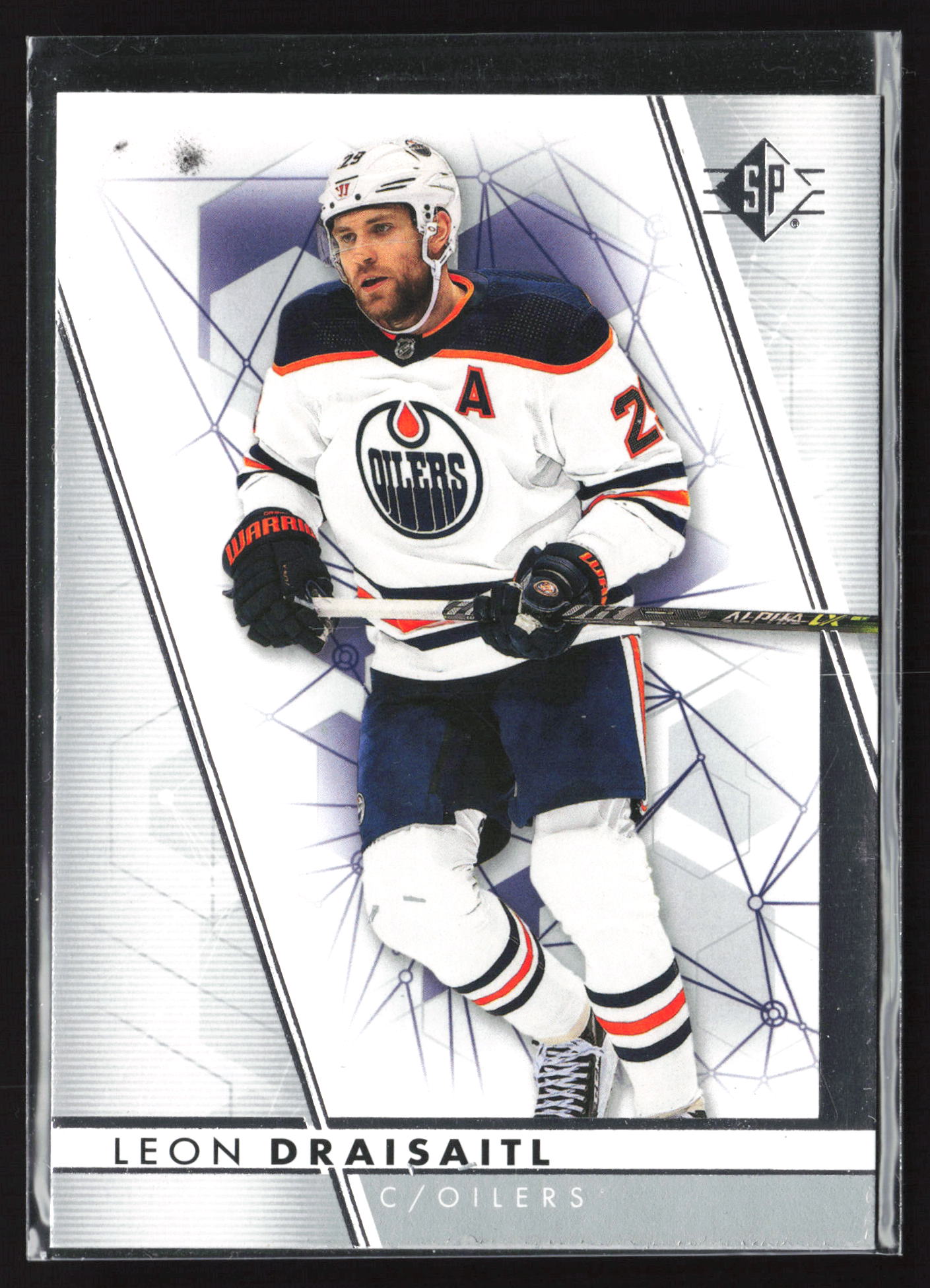 2022 2022-23 SP Authentic Leon Draisaitl Hockey card front — Card Source Canada