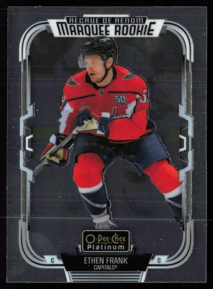 2025 2025-26 O-Pee-Chee Platinum Ethen Frank Hockey card — Front