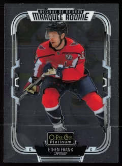 2025 2025-26 O-Pee-Chee Platinum Ethen Frank Hockey card front — Card Source Canada