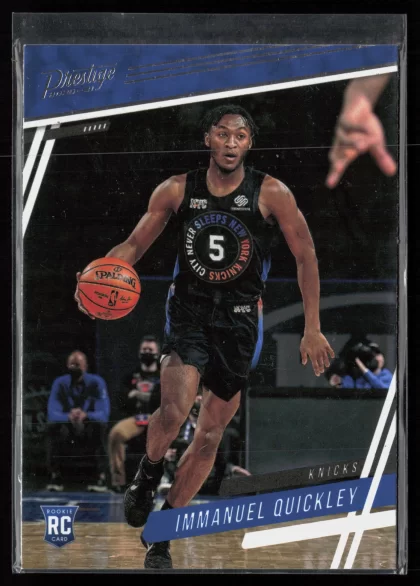 2020 2020-21 Panini Chronicles Immanuel Quickley Basketball card — Front