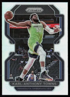2021 2021-22 Panini Prizm Karl-Anthony Towns Basketball card front — Card Source Canada