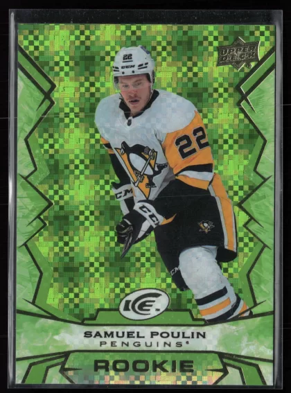 2022 2022-23 Upper Deck Ice Samuel Poulin Hockey card — Front