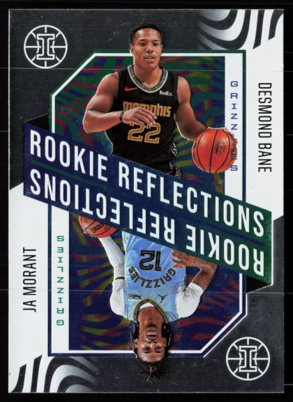 2020 2020-21 Panini Illusions Ja Morant / Desmond Bane Basketball card — Front