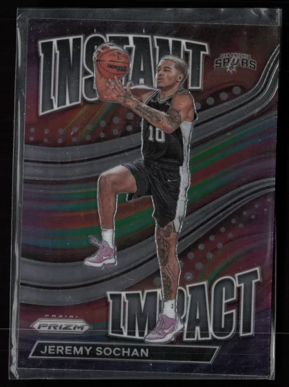 2022 2022-23 Panini Prizm Jeremy Sochan Basketball card — Front