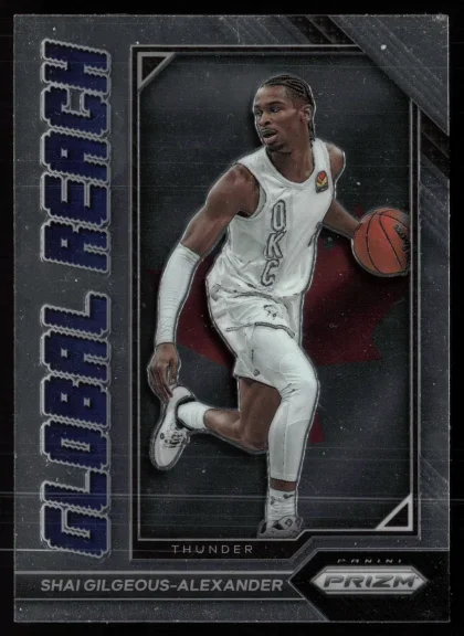 2022 2022-23 Panini Prizm Shai Gilgeous-Alexander Basketball card — Front