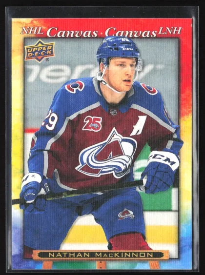 2021 2021-22 Upper Deck Tim Hortons Nathan MacKinnon Hockey card — Front