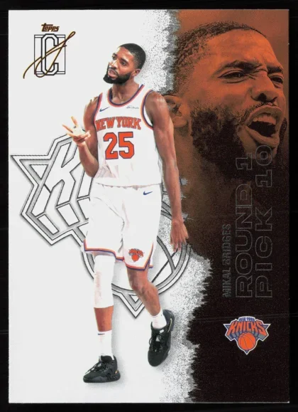 2025 2025-26 Topps Signature Class Mikal Bridges Basketball card — Front