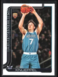 2025 2025-26 Topps Kon Knueppel Basketball card front — Card Source Canada