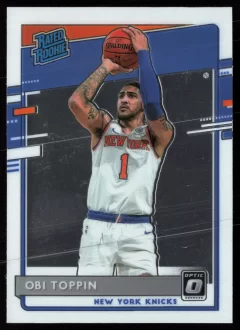 2020 2020-21 Donruss Optic Obi Toppin Basketball card front — Card Source Canada