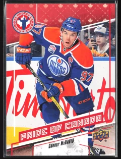 2017 2017 Upper Deck National Hockey Card Day Canada Connor McDavid Hockey card front — Card Source Canada