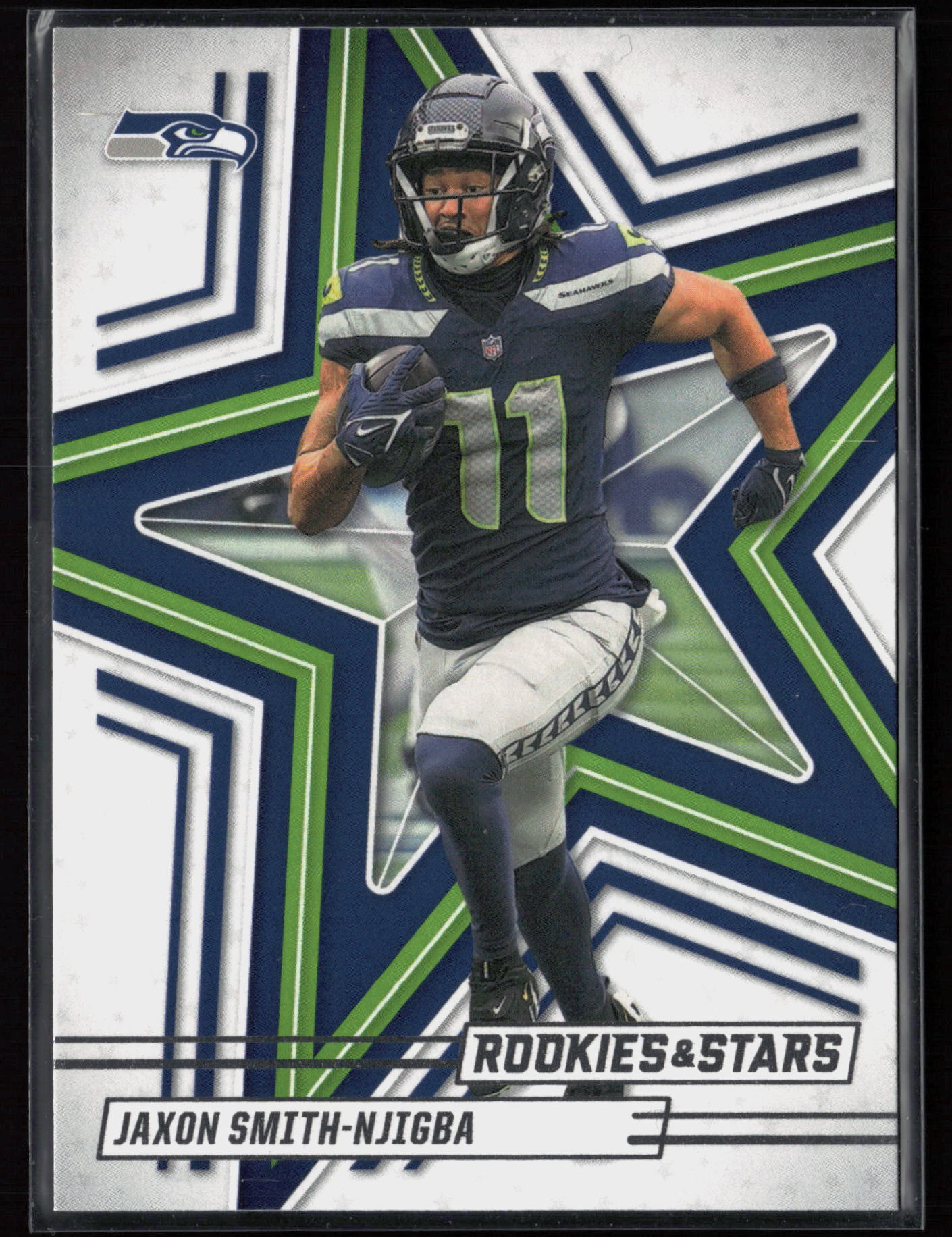 2025 2025 Panini Rookies & Stars Jaxon Smith-Njigba Football card front — Card Source Canada
