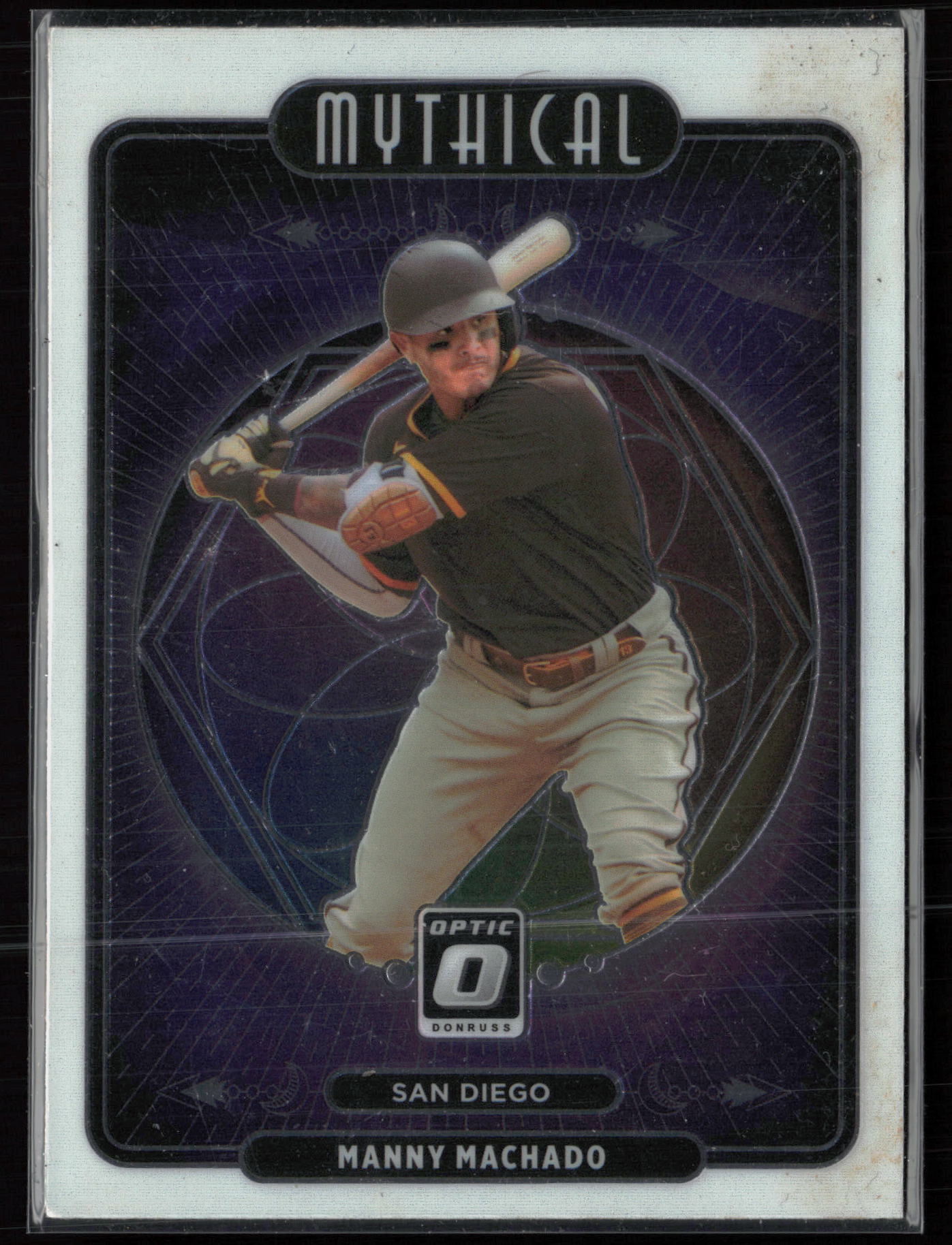 2021 2021 Donruss Optic Manny Machado Baseball card front — Card Source Canada