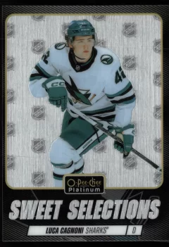 2025 2025-26 O-Pee-Chee Platinum Luca Cagnoni Hockey card front — Card Source Canada