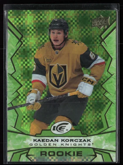 2022 2022-23 Upper Deck Ice Kaedan Korczak Hockey card — Front