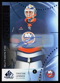 2025 2025-26 SP Game Used Tristan Lennox Hockey card front — Card Source Canada