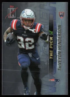 2025 2025 Topps Signature Class TreVeyon Henderson Football card front — Card Source Canada