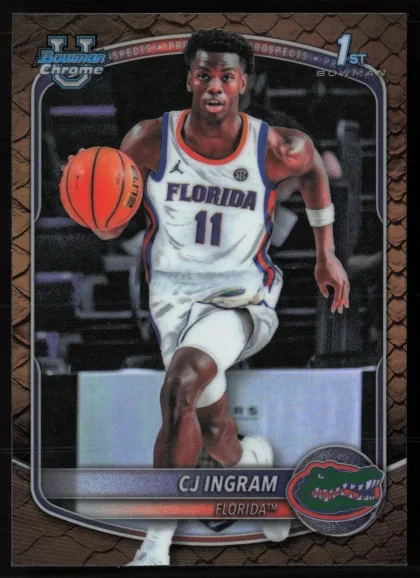 2025 2025-26 Bowman CJ Ingram Basketball card — Front