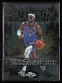 2025 2025-26 Topps Chrome Shai Gilgeous-Alexander Basketball card front — Card Source Canada
