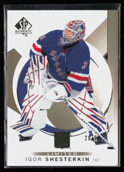 2024 2024-25 SP Authentic Igor Shesterkin Hockey card — Front