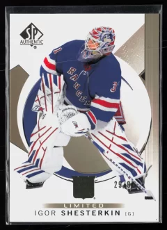 2024 2024-25 SP Authentic Igor Shesterkin Hockey card front — Card Source Canada