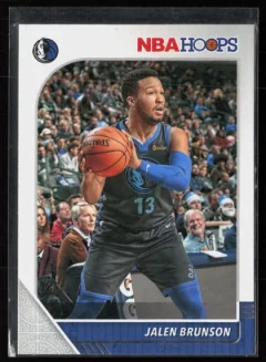 2019 2019-20 Hoops Jalen Brunson Basketball card front — Card Source Canada
