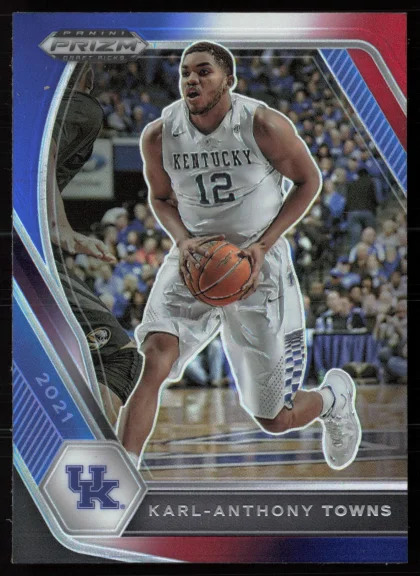 2021 2021 Panini Prizm Draft Picks Karl-Anthony Towns Basketball card — Front