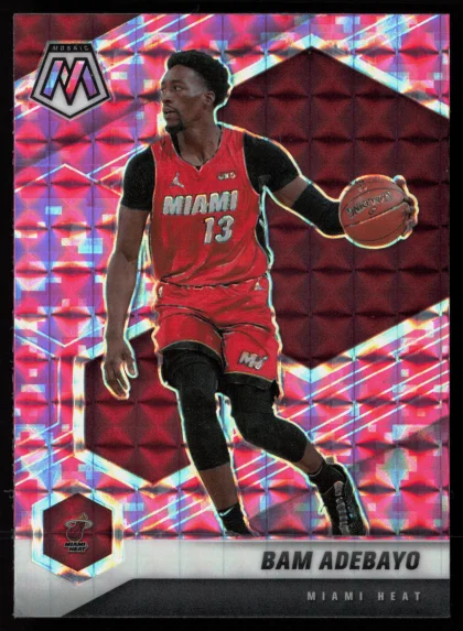 2020 2020-21 Panini Mosaic Bam Adebayo Basketball card — Front