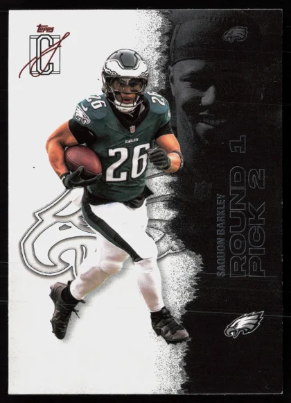 2025 2025 Topps Signature Class Saquon Barkley Football card — Front
